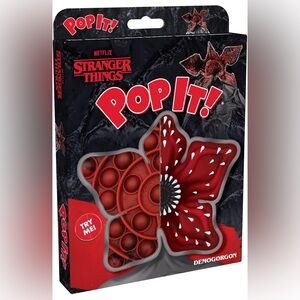 Stranger Things Demogorgon Pop It Toy, New in Package , Buffalo Games